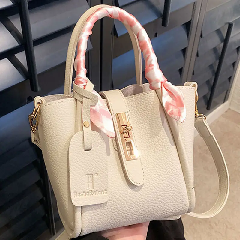 Pink Leather Shoulder Bag for Women 2024 - Image 5