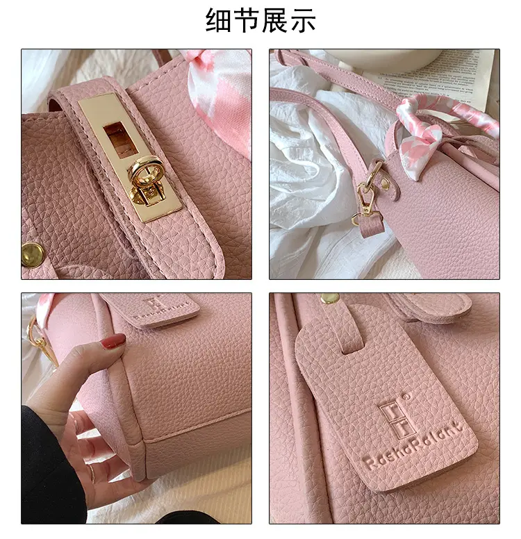 Pink Leather Shoulder Bag for Women 2024 — feature 5