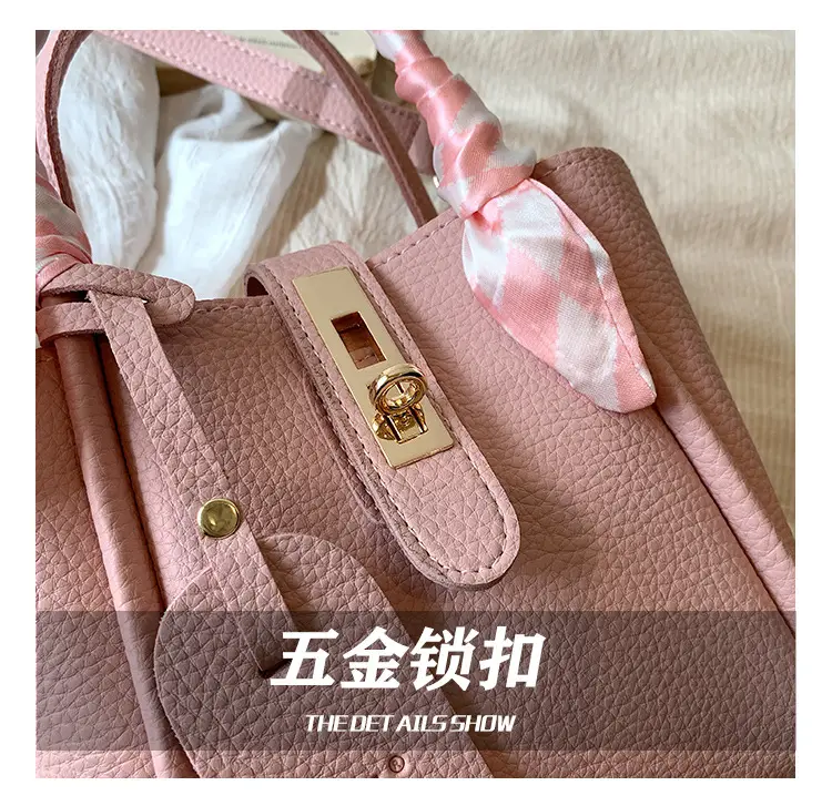 Pink Leather Shoulder Bag for Women 2024 — feature 9