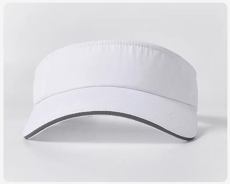 Men's Black UV Visor Hat Adjustable Strap — feature 11