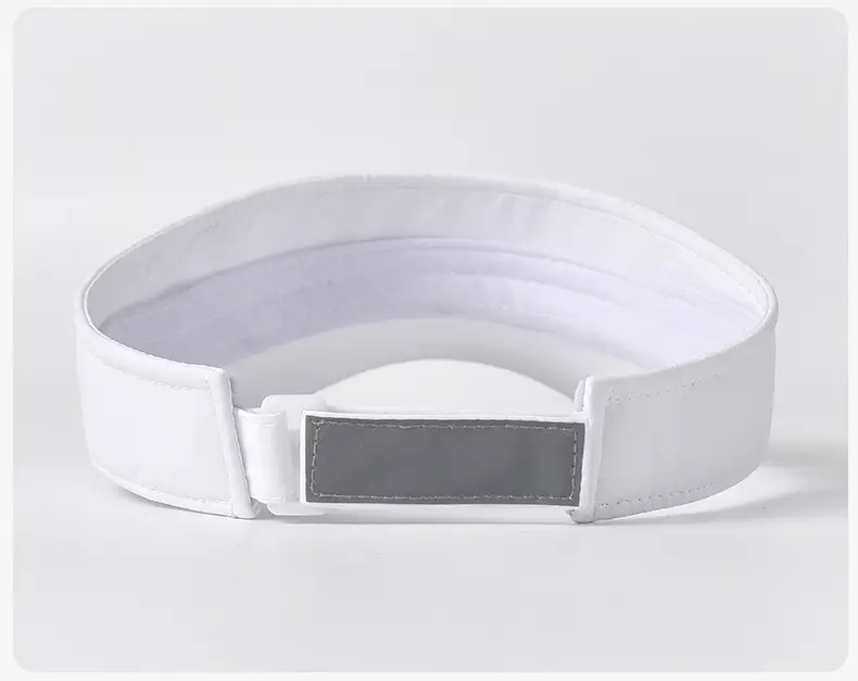 Men's Black UV Visor Hat Adjustable Strap — feature 14
