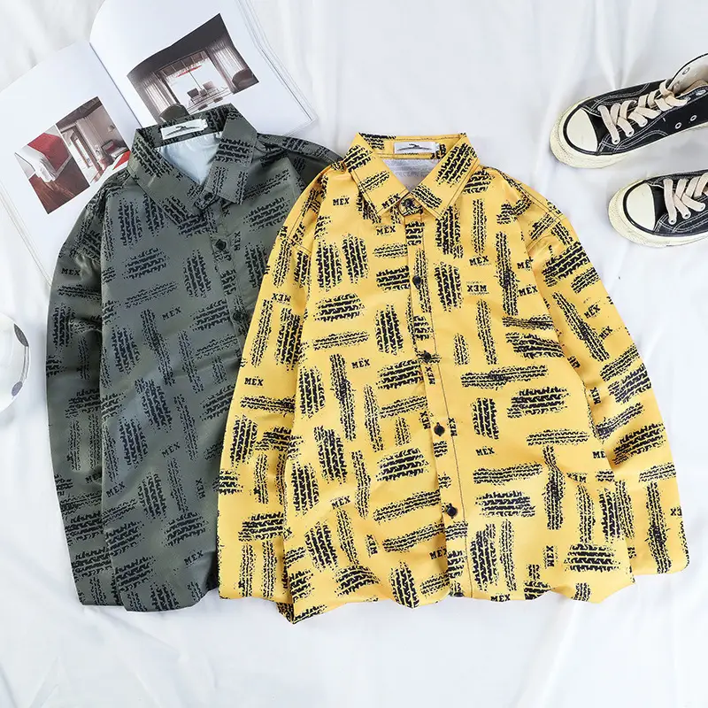 New Style Striped Long Sleeve Shirt for Men - Image 12