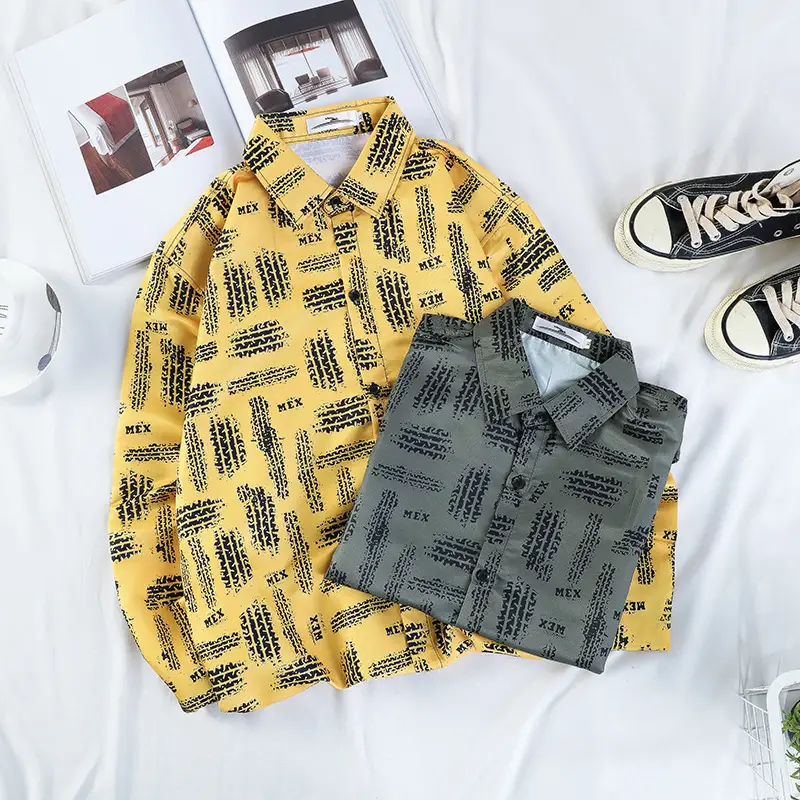 New Style Striped Long Sleeve Shirt for Men - Image 13