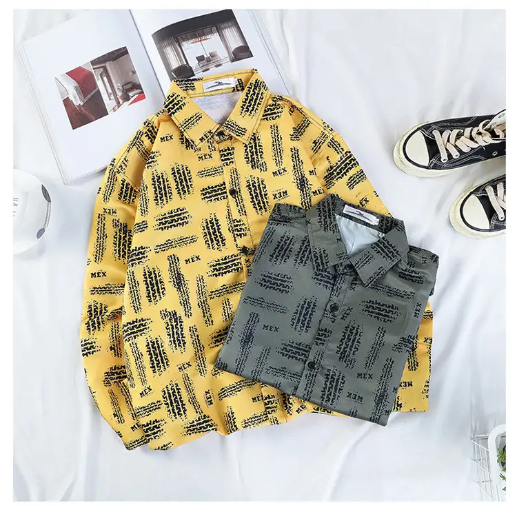 New Style Striped Long Sleeve Shirt for Men — feature 11