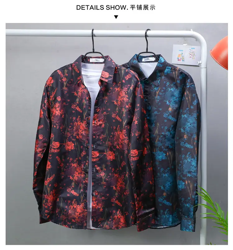 New Style Striped Long Sleeve Shirt for Men — feature 18
