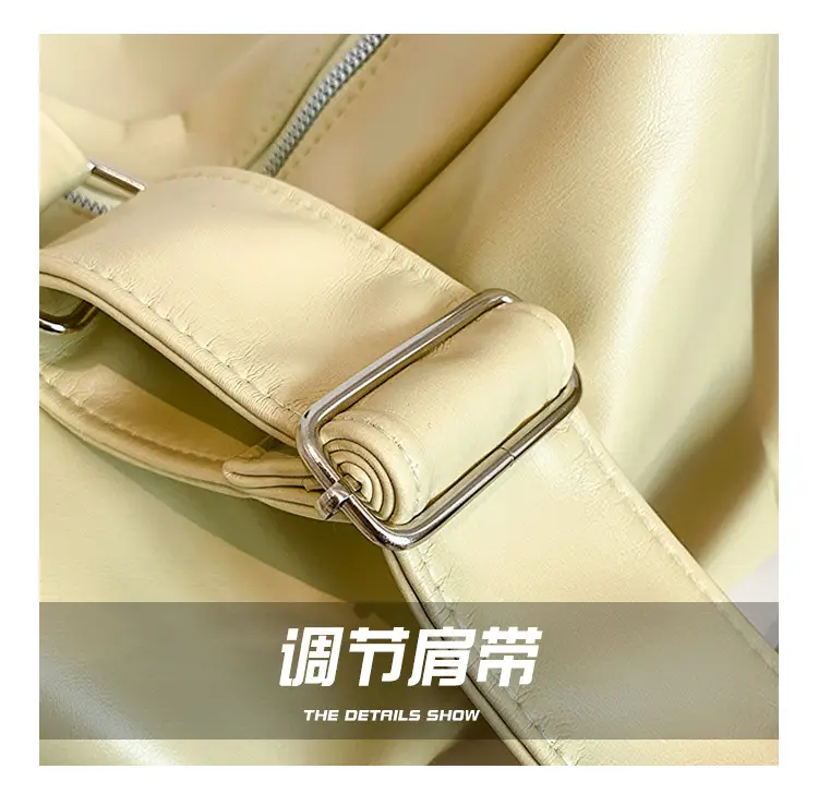 Black Leather Shoulder Bag for Women 2023 Spring Summer — feature 4