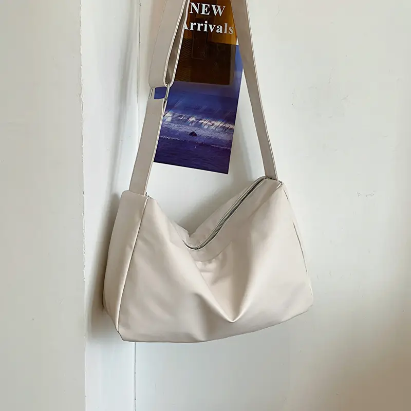 Black Leather Shoulder Bag for Women 2023 Spring Summer - Image 3