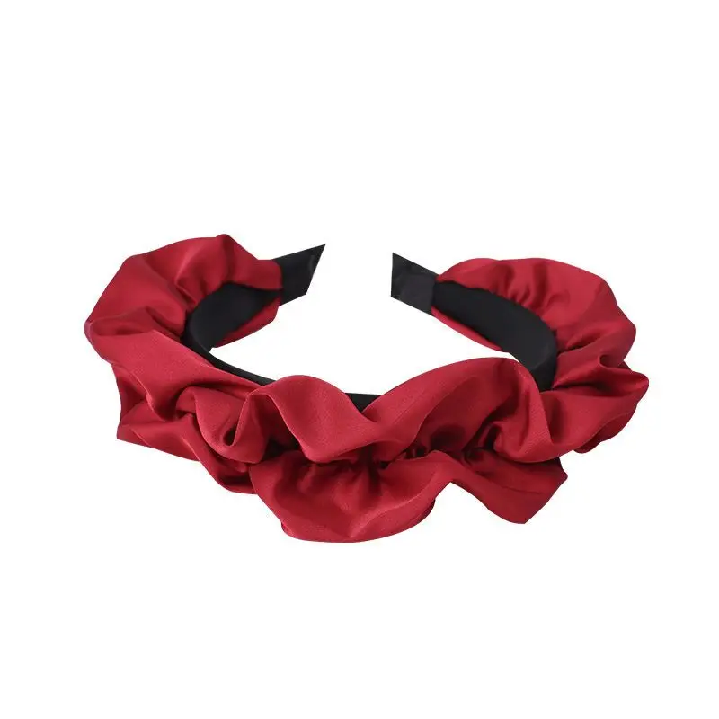 High Cranial Top Headband Women's Elegant Lace Bangs