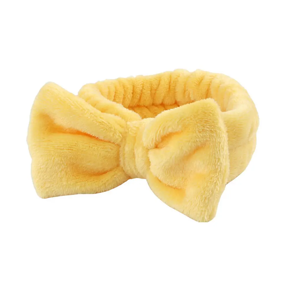 24# yellow-bow hair band