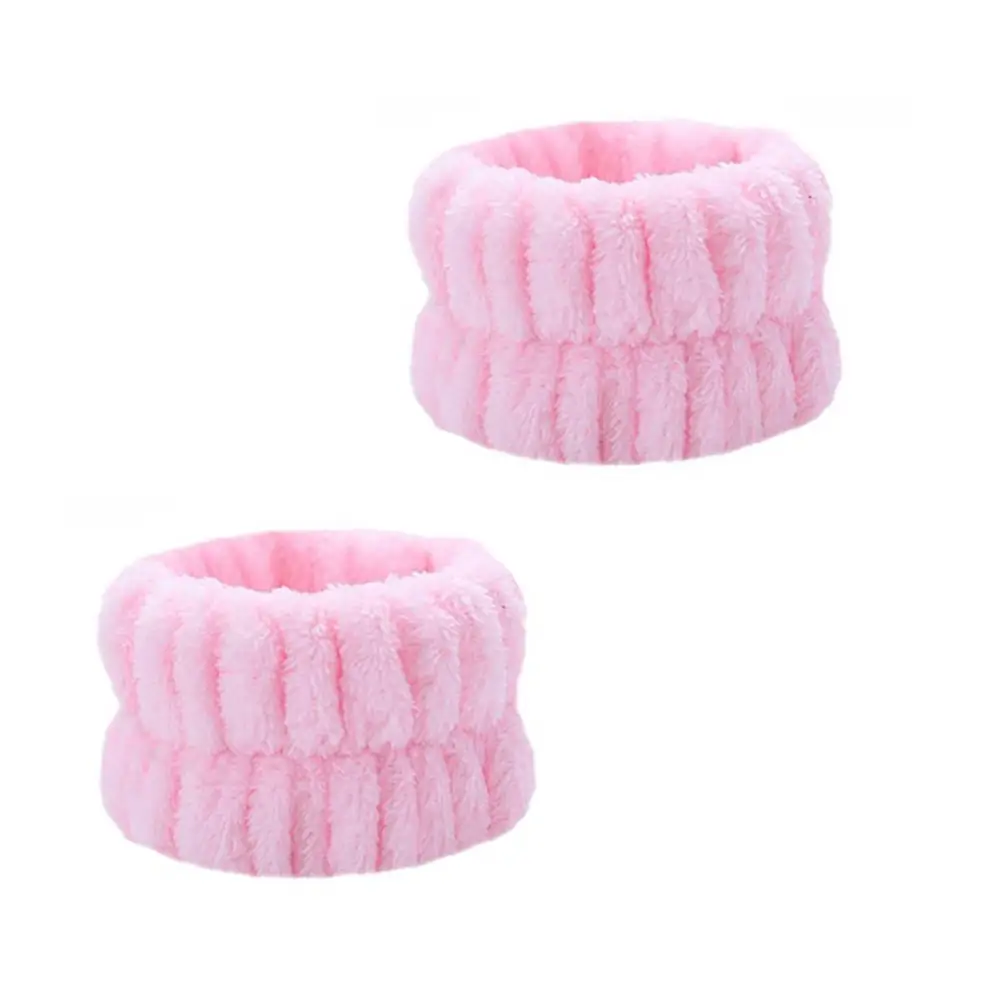 White Fleece Bow Hair Bands for Women — feature 16