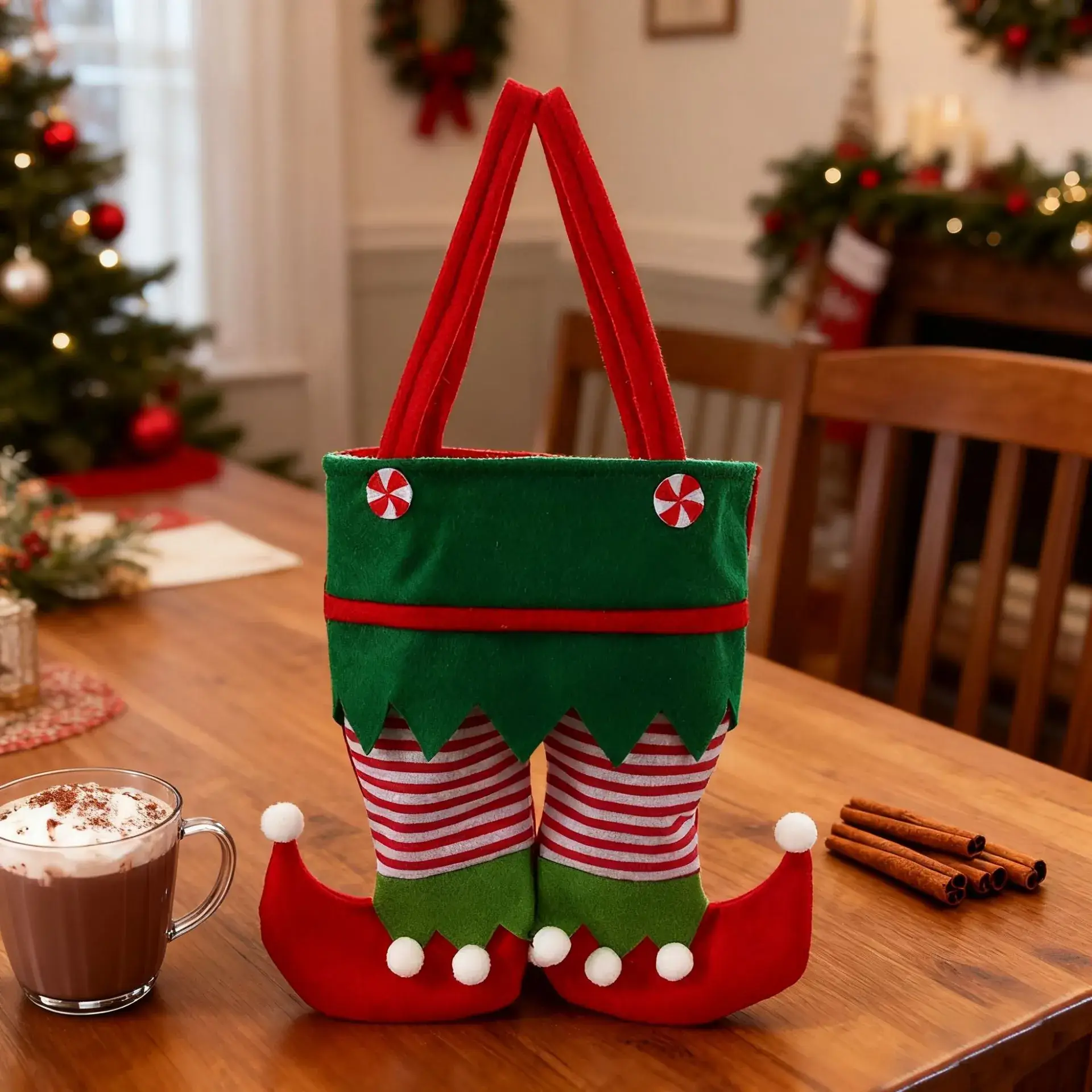 Christmas Elf Bag with Candy Canopy for Holiday Party — feature 4
