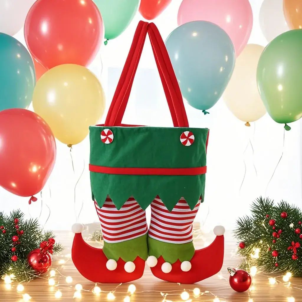Christmas Elf Bag with Candy Canopy for Holiday Party — feature 8