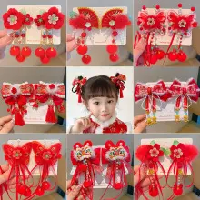 Princess Bow Hairpin for Girls Red Black Pink — feature 11
