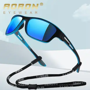 European & American Polarized Sports Sunglasses with Colorful Film — feature 3