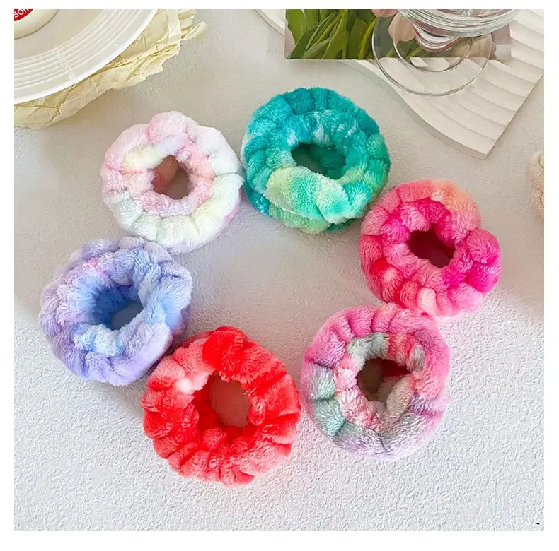 Soft Plush Bow Face Wash Headband Set for Women — feature 15