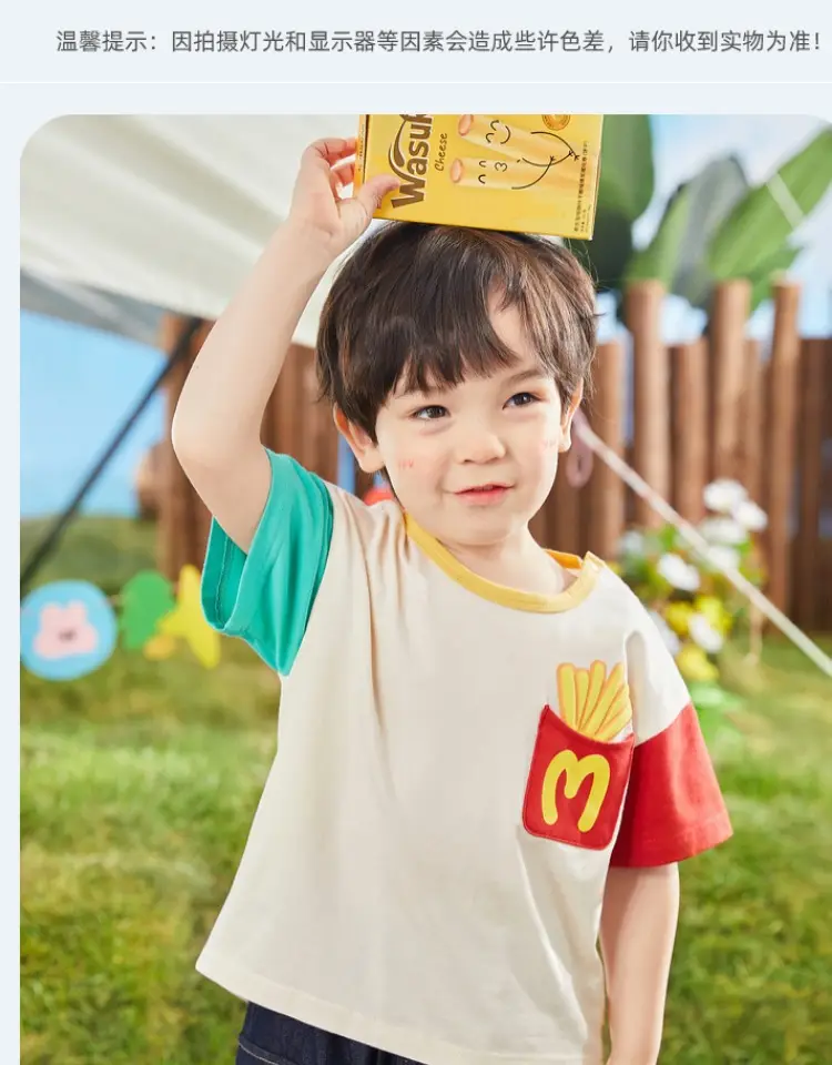 Dudujia Boys Blue Cartoon T-Shirt Summer — feature 18