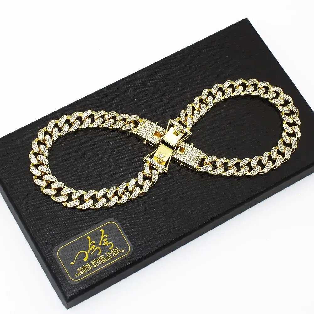 Men & Women Diamond Bracelet Watch Set Gold Plated — feature 6