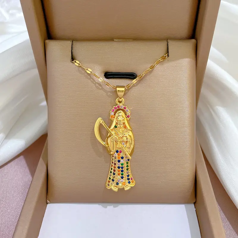 Heart Shaped Gold Necklace for Women Wedding Clavicle Chain - Image 37