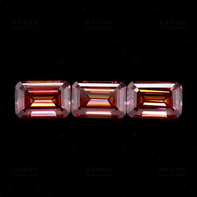 Artificial Moissanite Irregular Stones for Jewelry Inlays - Image 4