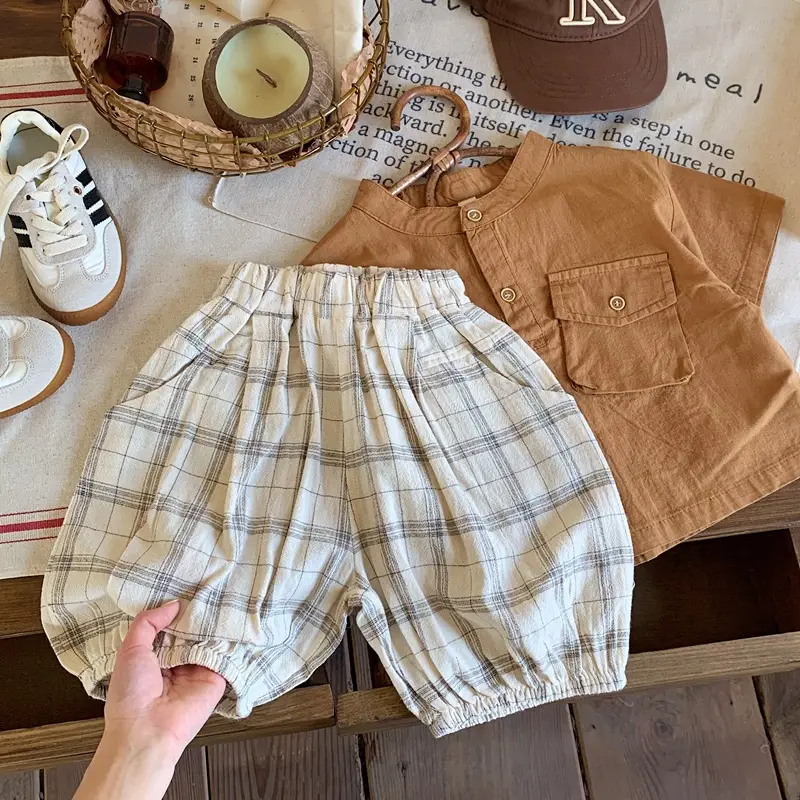 Children's Cotton T-Shirt Short Sleeve Polo Shirt Summer Wear — feature 6