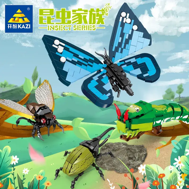 Ladybug Building Blocks Science Toy 72 pcs - Image 12
