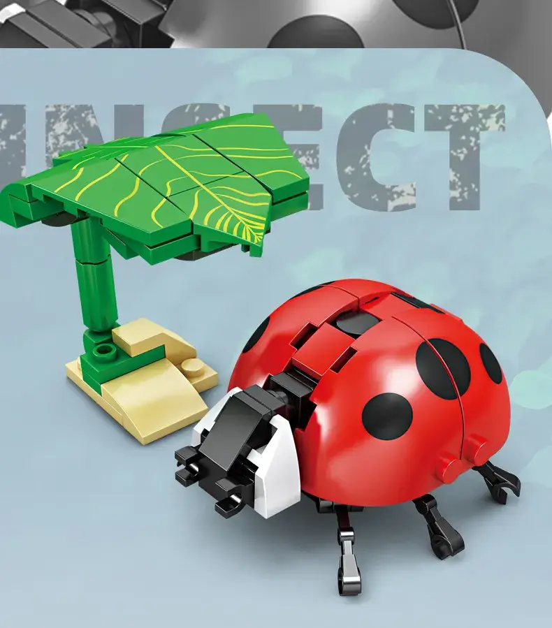 Ladybug Building Blocks Science Toy 72 pcs — feature 17