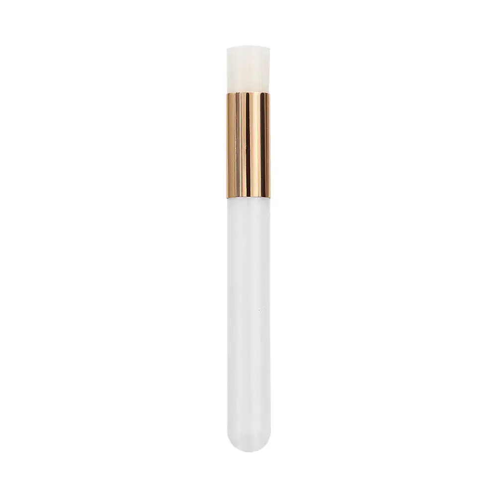 Colored Lip Brush with Matte Black Pattern