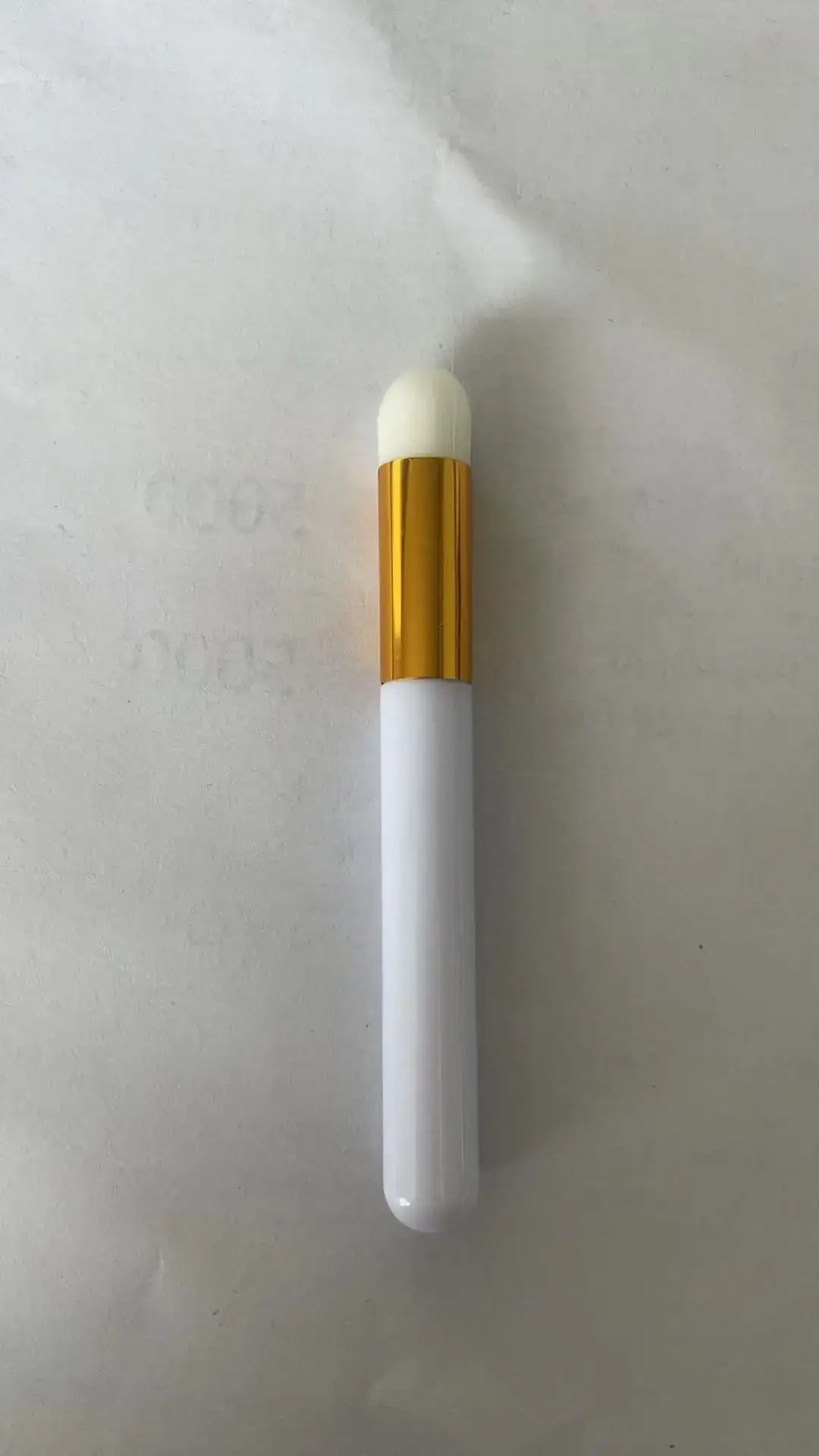 Colored Lip Brush with Matte Black Pattern