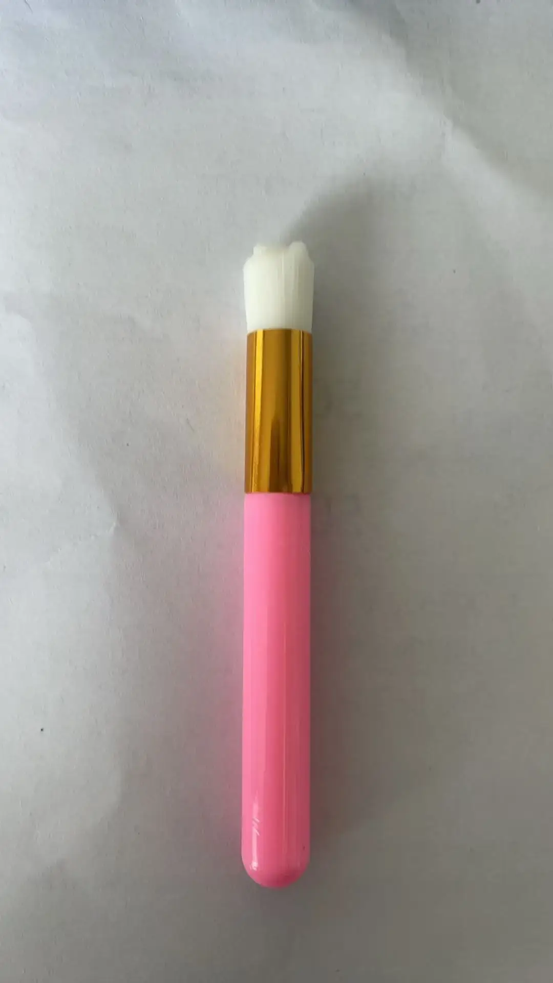 Colored Lip Brush with Matte Black Pattern