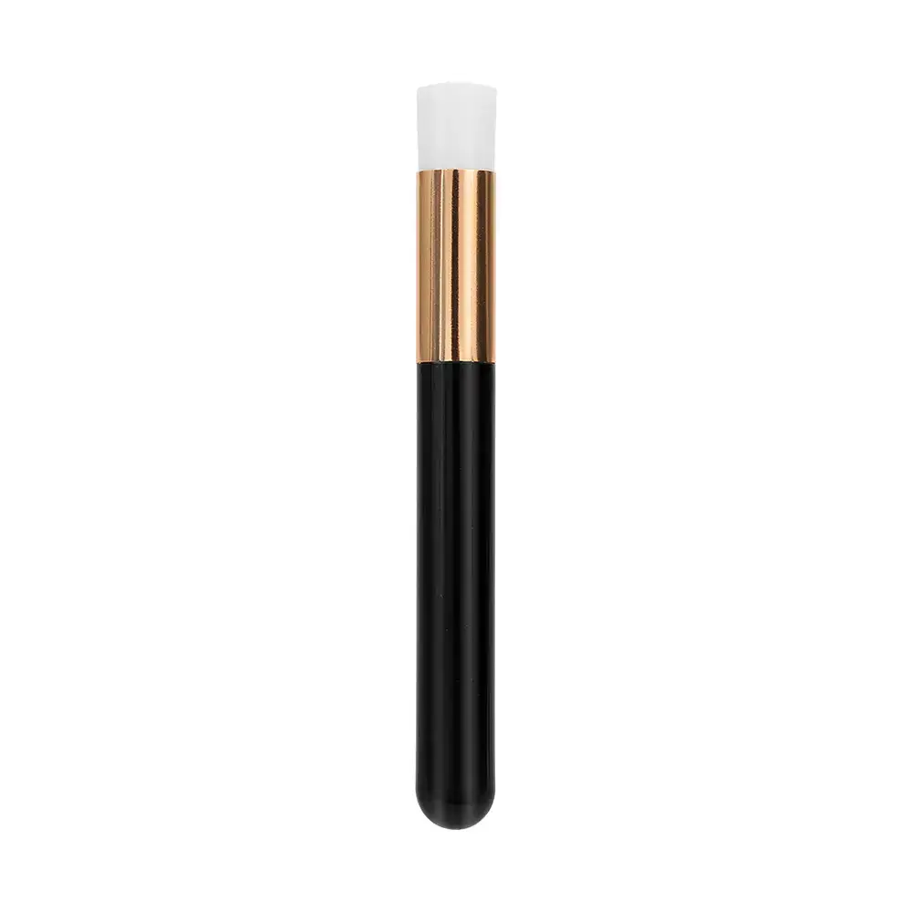 Colored Lip Brush with Matte Black Pattern