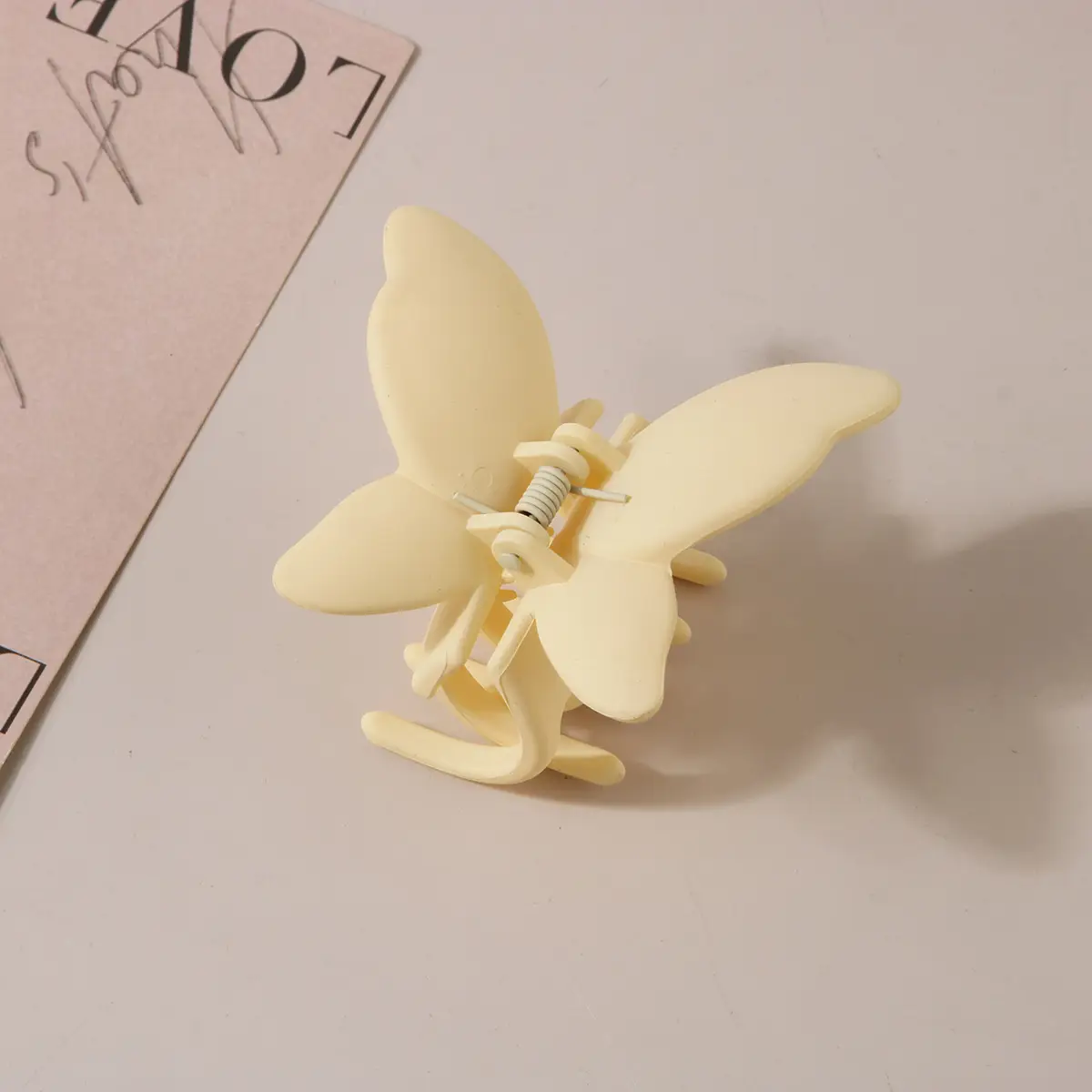 Blue Butterfly Hair Clip Set for Women - Image 2