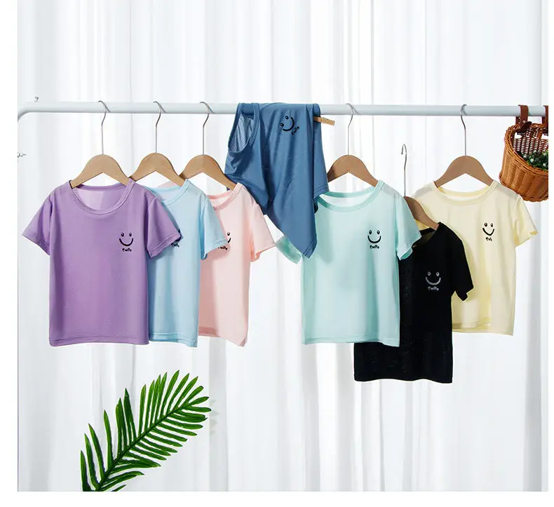 Children's Pink T-Shirt Set for Boys Girls Medium Large — feature 15