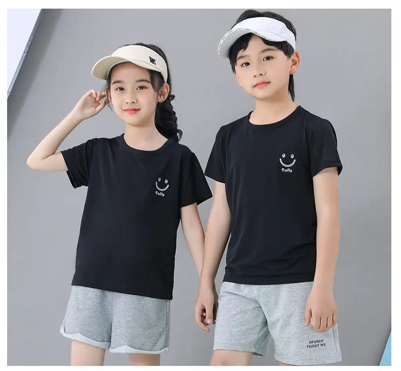 Children's Pink T-Shirt Set for Boys Girls Medium Large — feature 17