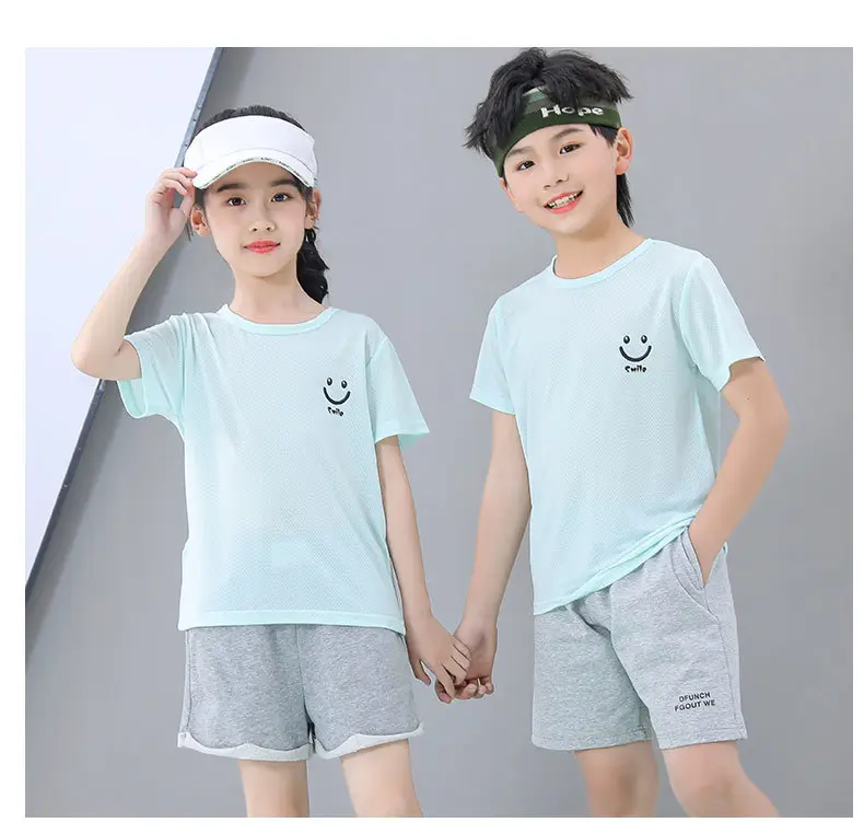 Children's Pink T-Shirt Set for Boys Girls Medium Large — feature 19