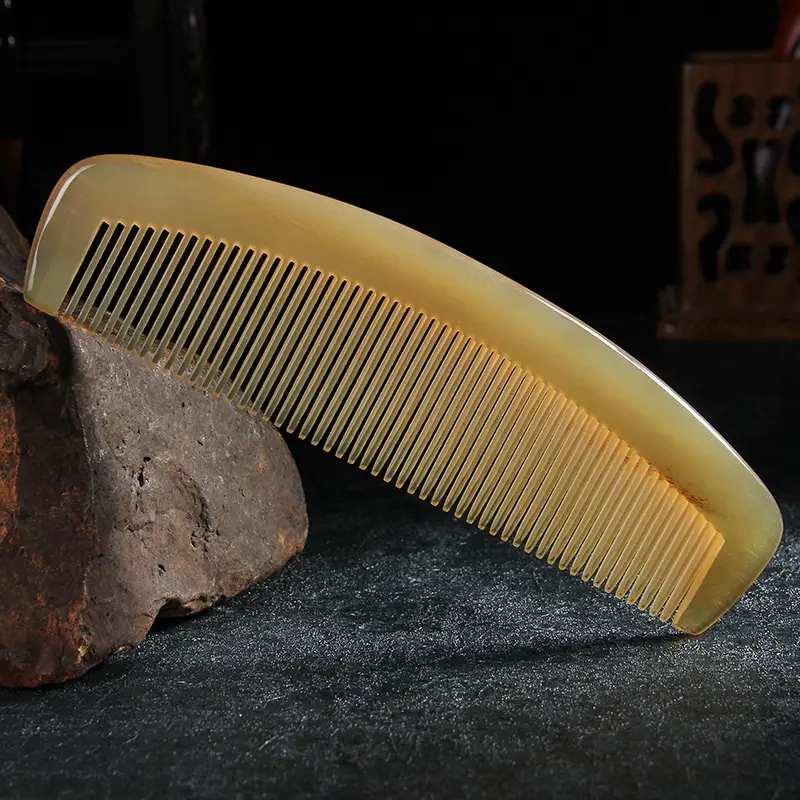 Natural Horn Scalp Combs for Hair Care — feature 6