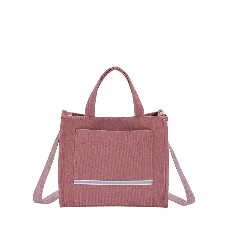 Women's Corduroy Shoulder Bags 2023 New Collection - Image 9
