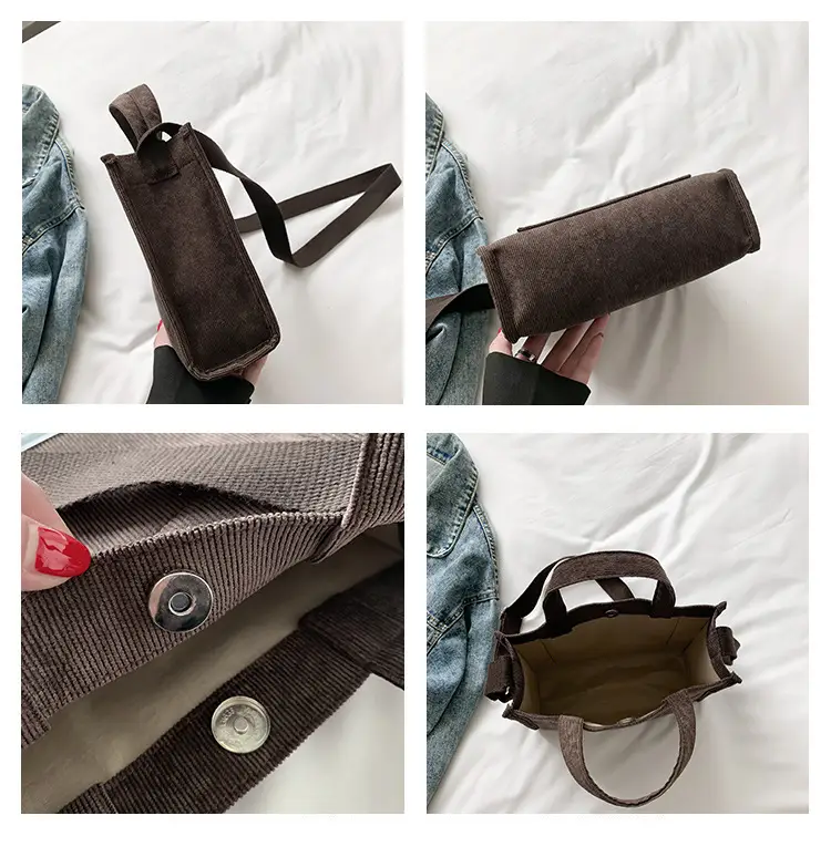 Women's Corduroy Shoulder Bags 2023 New Collection — feature 10