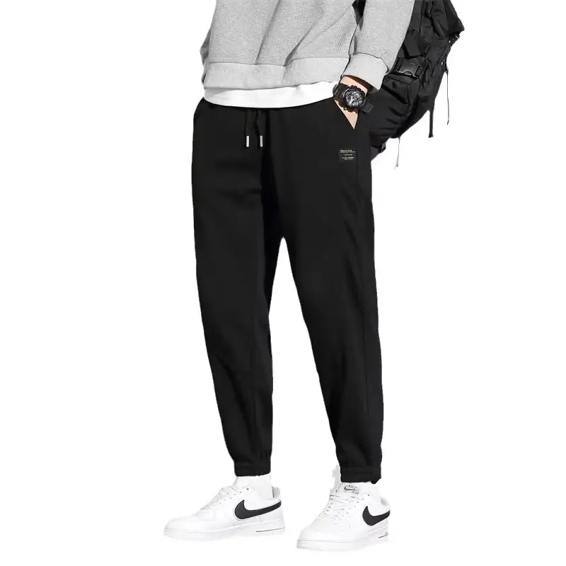 Men's Winter Warm Striped Sweatpants Slim Fit - Image 19