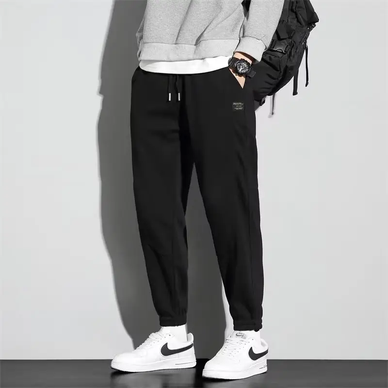 Men's Winter Warm Striped Sweatpants Slim Fit - Image 8