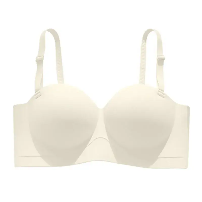 Strapless Seamless Bra for Small Busts with Gathers & Support - Image 11