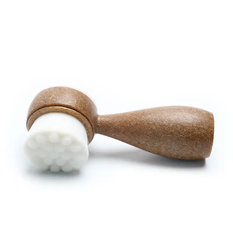 Mini Face Washing Brush Coconut Shredded Degradable Handle - Image 7