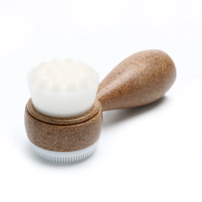 Mini Face Washing Brush Coconut Shredded Degradable Handle - Image 8