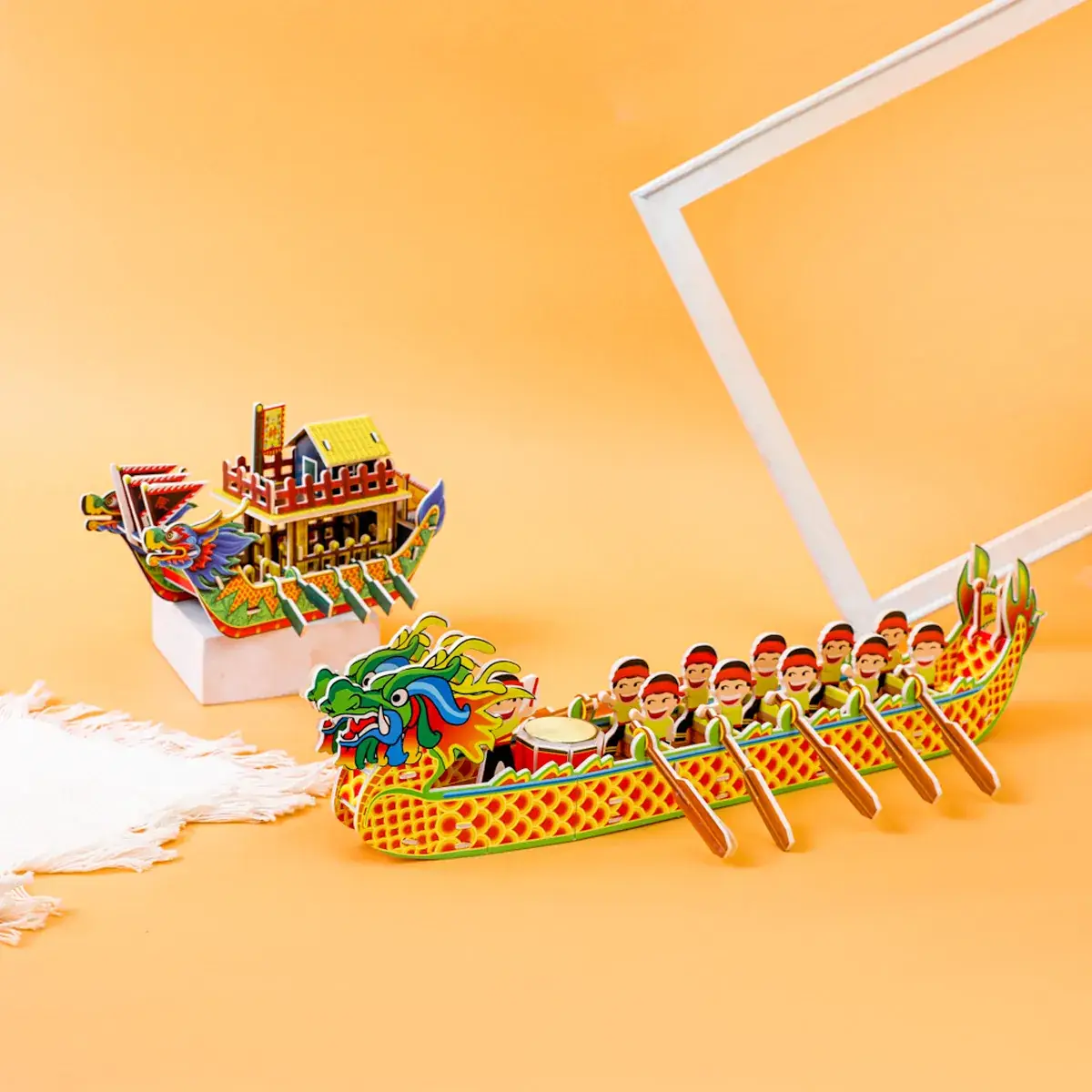 Dragon Boat 3D Puzzle Toy for Kids Educational Craft - Image 10