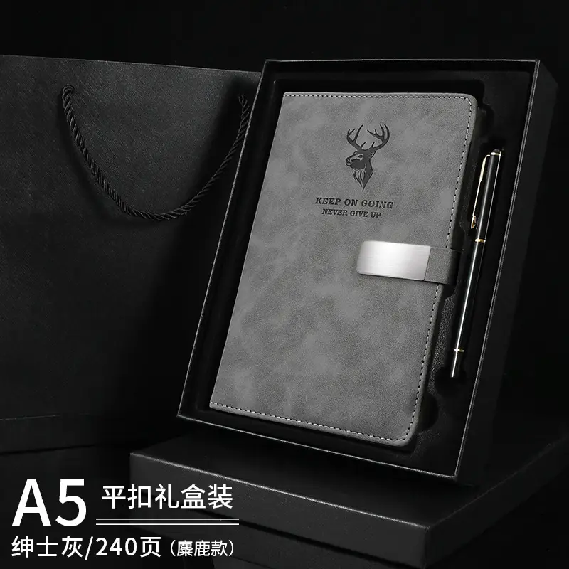 A5 Business Elk Head Notepad Thickened B5 Notebook 200 Pages - Image 48