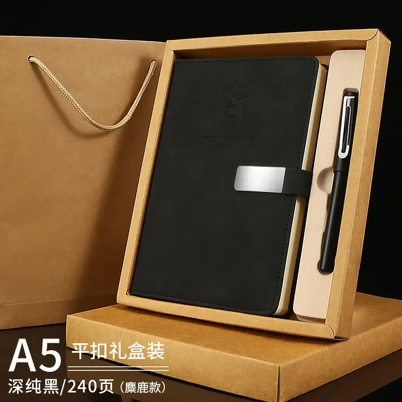 A5 Business Elk Head Notepad Thickened B5 Notebook 200 Pages - Image 57