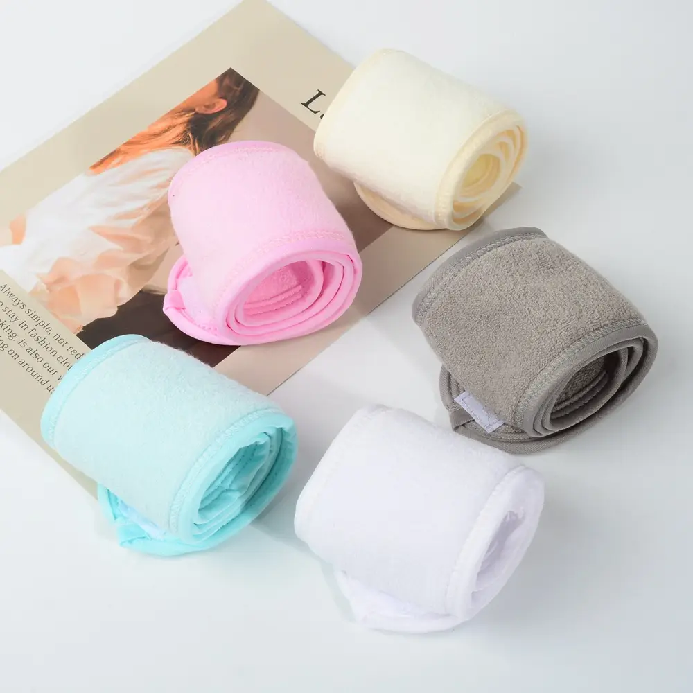Thickened Velcro Headband Set for Sports Yoga Makeup Accessory - Image 17