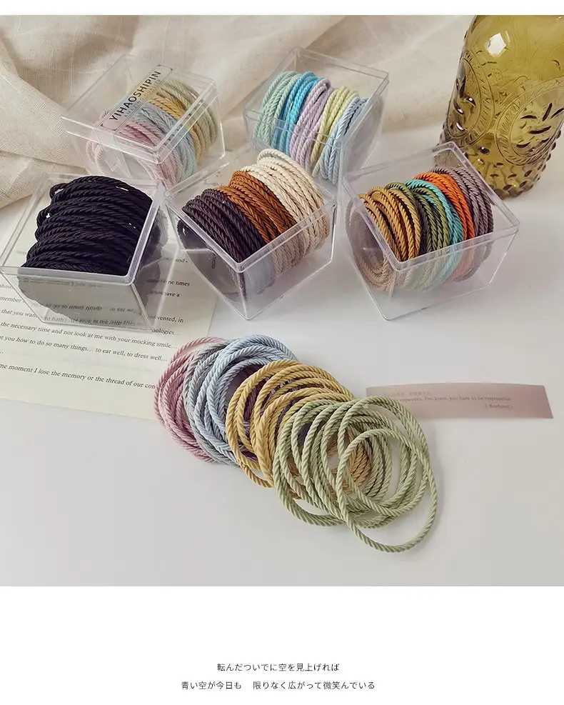 Korean Style High Elastic Rubber Bands for Women — feature 6