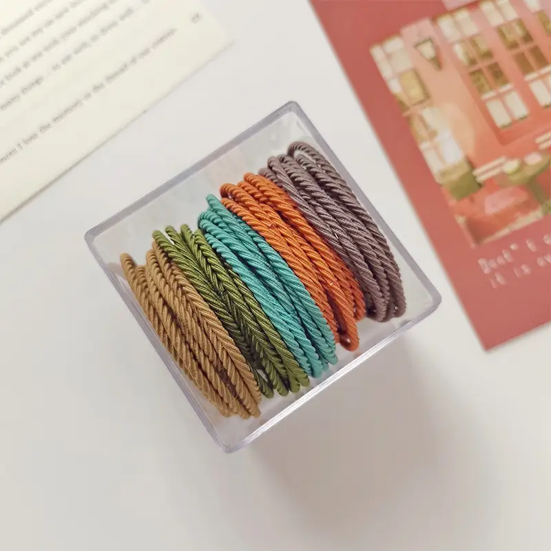 Korean Style High Elastic Rubber Bands for Women - Image 3