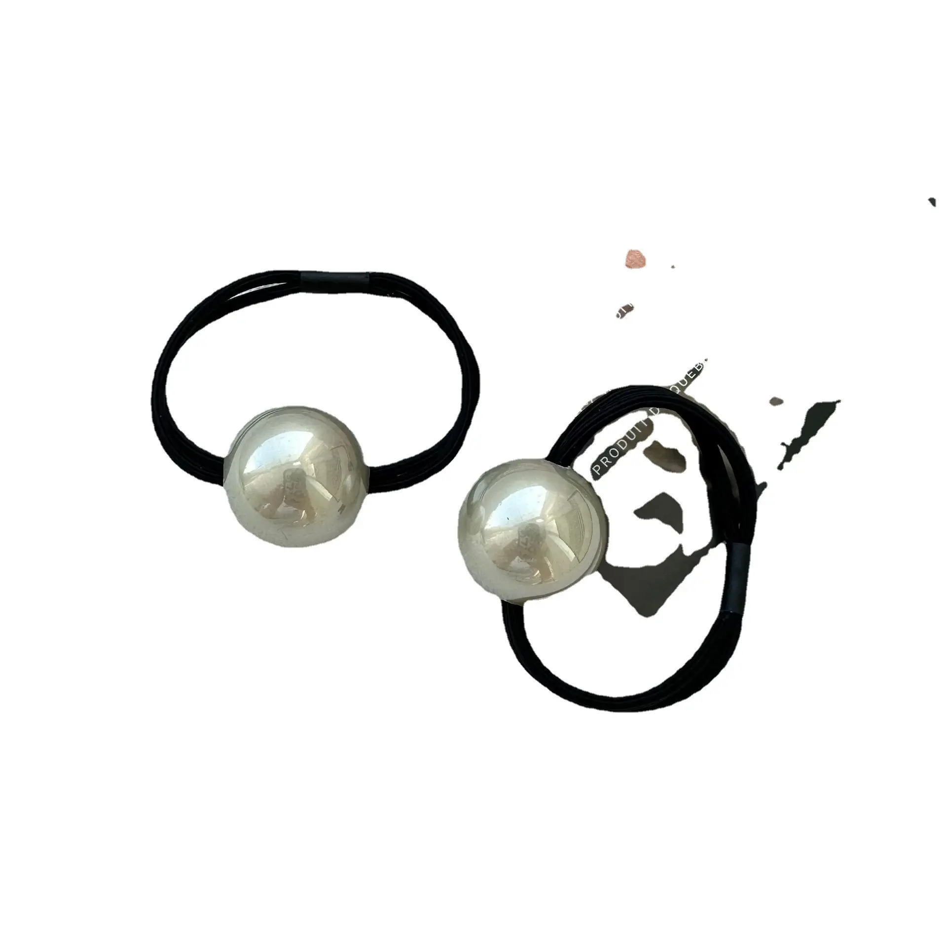 Big Pearl Hair Ring Women's 2023 New Style - Image 5
