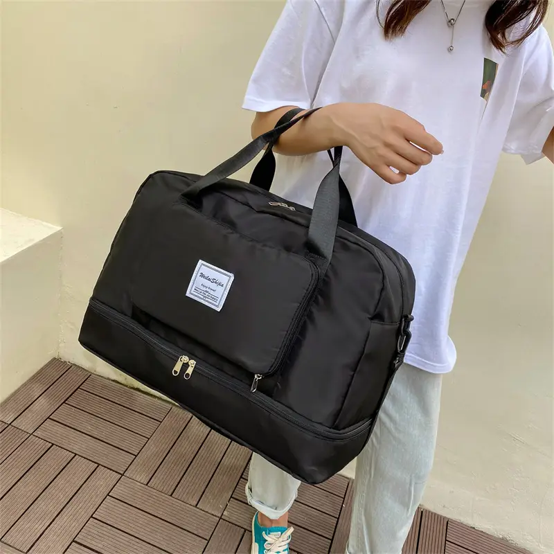 Foldable Travel Bag Blue Large Capacity Foldable Storage — feature 21
